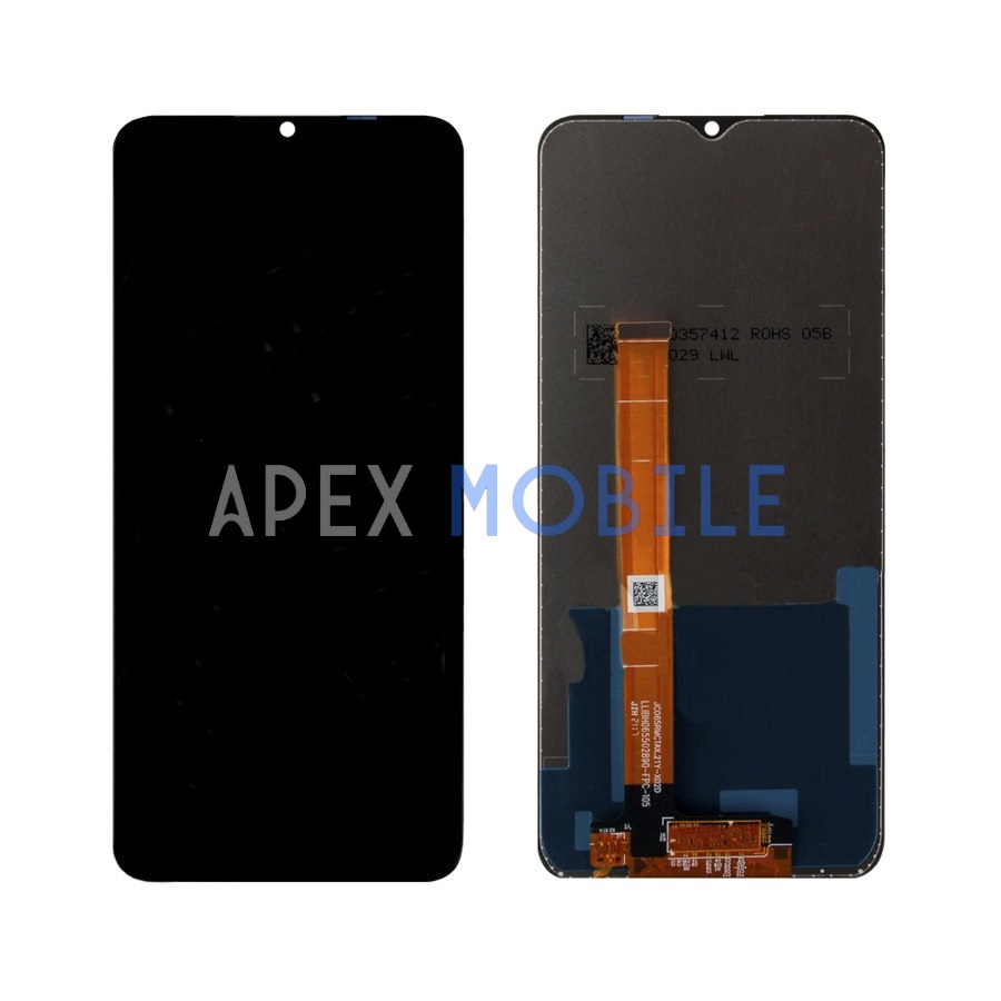 Дисплей для Realme C21Y с тачскрином (черный)