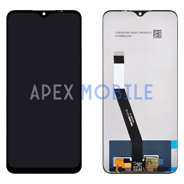 Дисплей для Xiaomi Redmi 9 с тачскрином (черный) - Оригинал