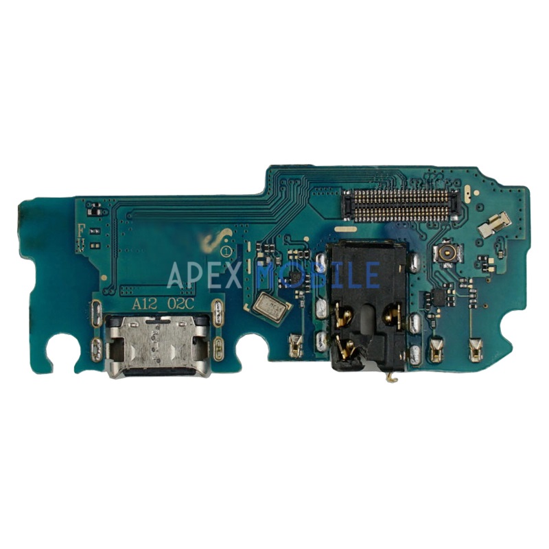 Плата для Samsung Galaxy A12/M12/A125F/M127F с разъемом зарядки/гарнитуры/микрофоном - Премиум