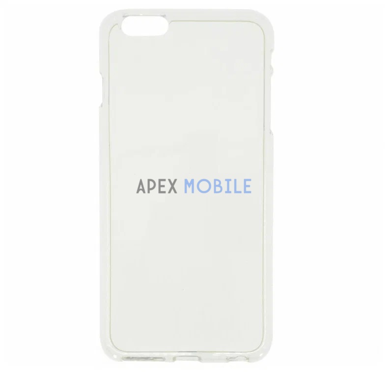 Чехол силиконовый для iPhone 6 Plus / 6S Plus (прозрачный глянцевый)