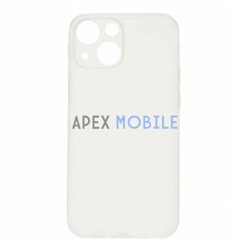 Чехол силиконовый для iPhone 13 mini Ultra Slim (прозрачный)