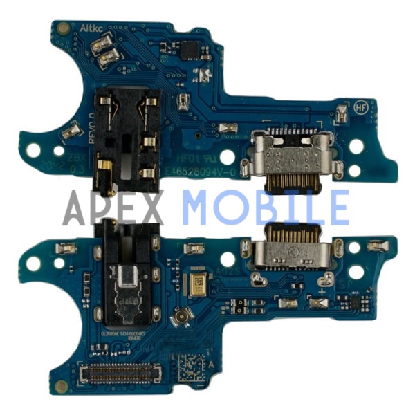 Плата для Samsung Galaxy A02s/A03s/A025F/A037F с разъемом зарядки/гарнитуры/микрофоном - Премиум