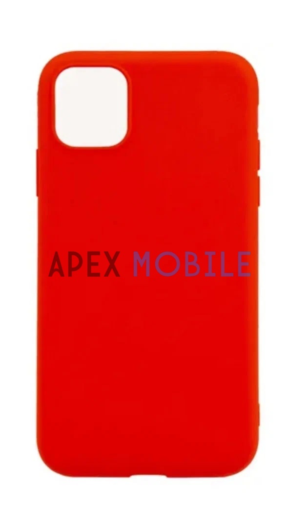 Чехол Silicone Case для iPhone 13 (красный)