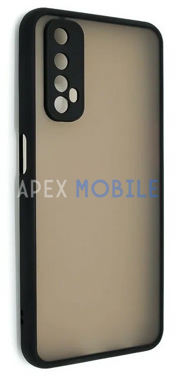 Чехол накладка с защищенной камерой для Realme 7 (черный)