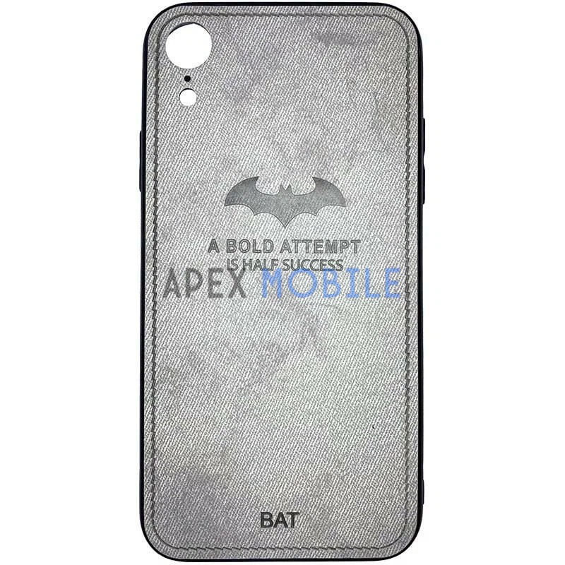 Чехол накладка BAT для iPhone XR (серый)