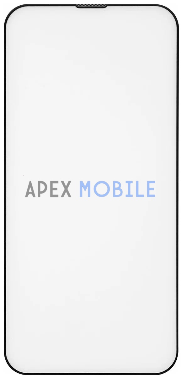 Защитное стекло для iPhone 13 Pro Max (полное покрытие, матовое) черное