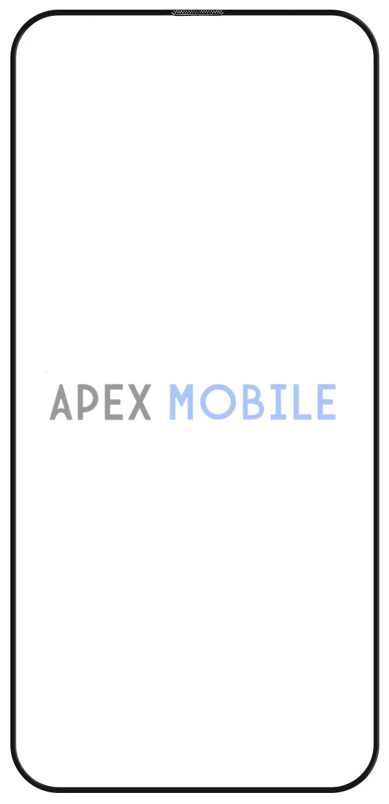 Защитное стекло для iPhone 14 Pro Max (полное покрытие, стандарт) черное