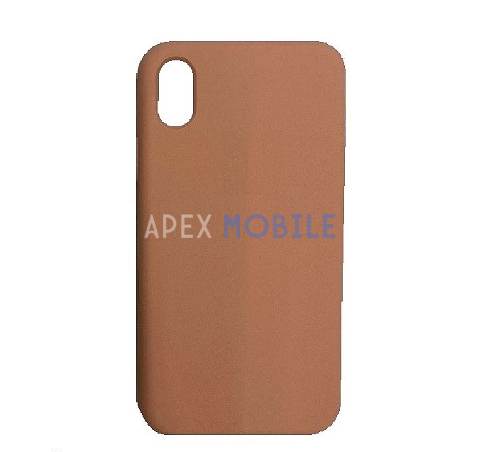 Чехол Silicone Case для iPhone XR (розовый персик)