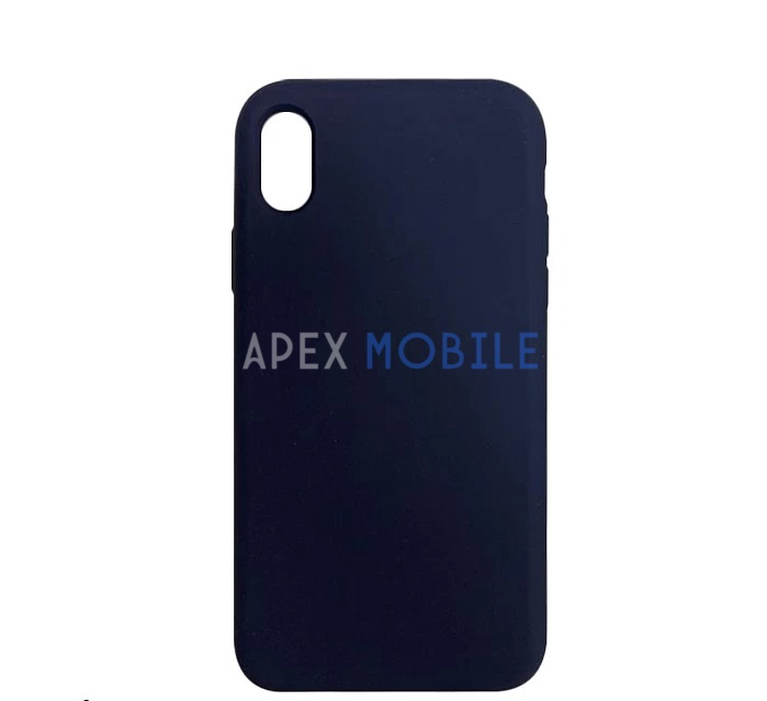 Чехол Silicone Case для iPhone XR (синий кобальт)