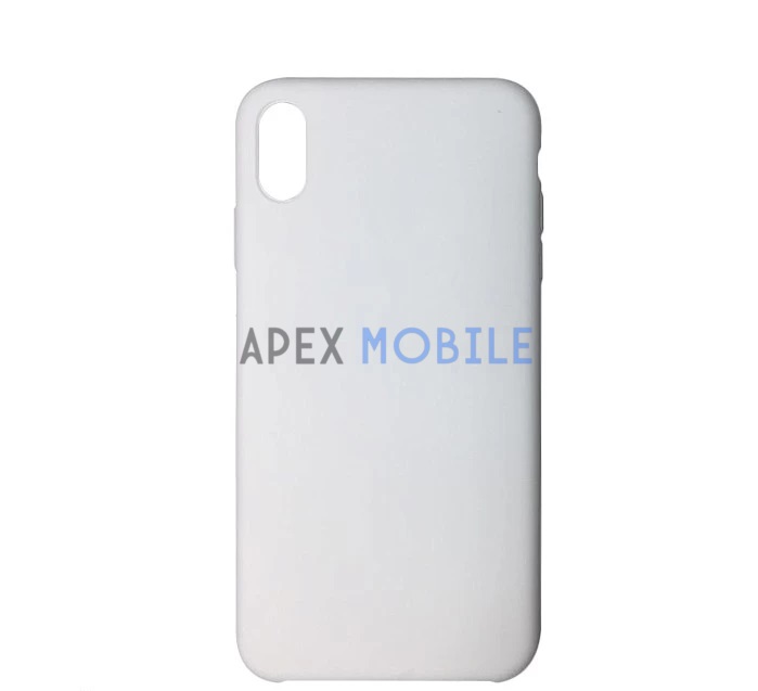 Чехол Silicone Case для iPhone XS MAX (белый)