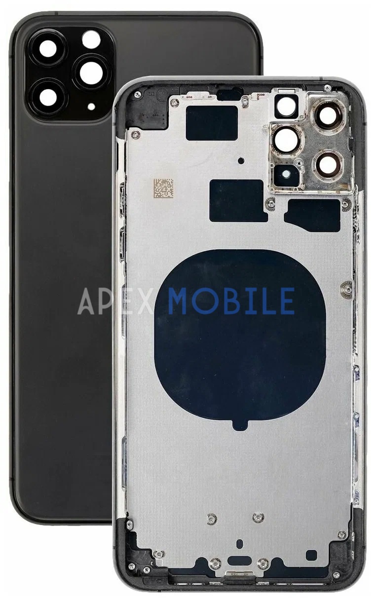 Корпус для iPhone 11 PRO MAX (чёрный) - Оригинал