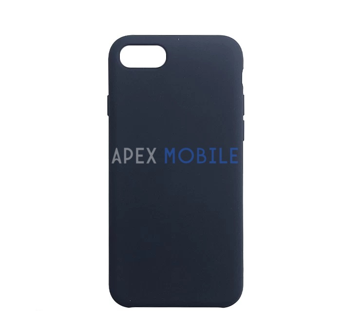 Чехол Silicone Case для iPhone SE2 / 7 / 8 (синий кобальт)