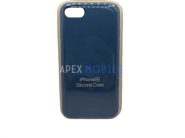 Чехол Silicone Case для iPhone SE2 / 7 / 8 (морская волна)