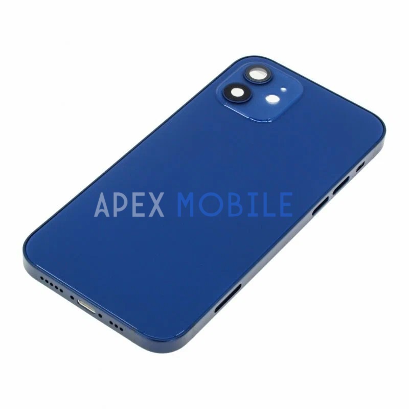 Корпус для iPhone 12 (синий) - Оригинал