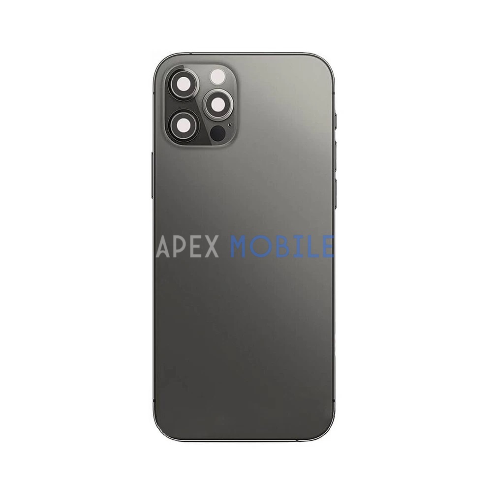 Корпус для iPhone 12 PRO MAX (чёрный) - Оригинал
