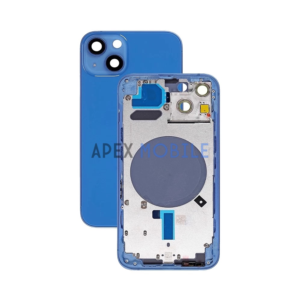 Корпус для iPhone 13 (синий) - Оригинал