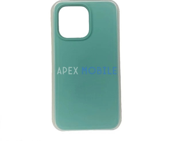 Чехол Silicone Case для iPhone 13 (небесно-голубой)