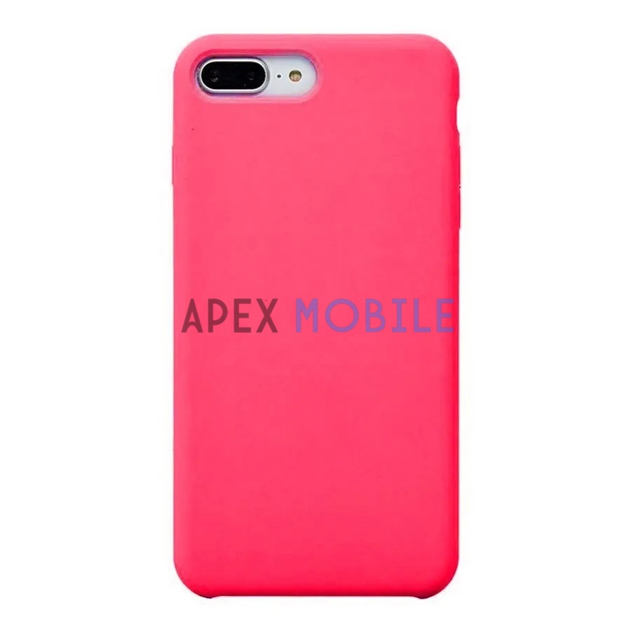 Чехол Silicone Case для iPhone 7 / 8 (ягодно-матовый)