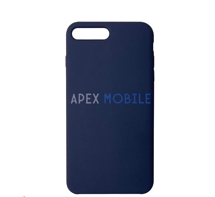 Чехол Silicone Case для iPhone 7 Plus / 8 Plus (синяя сталь)
