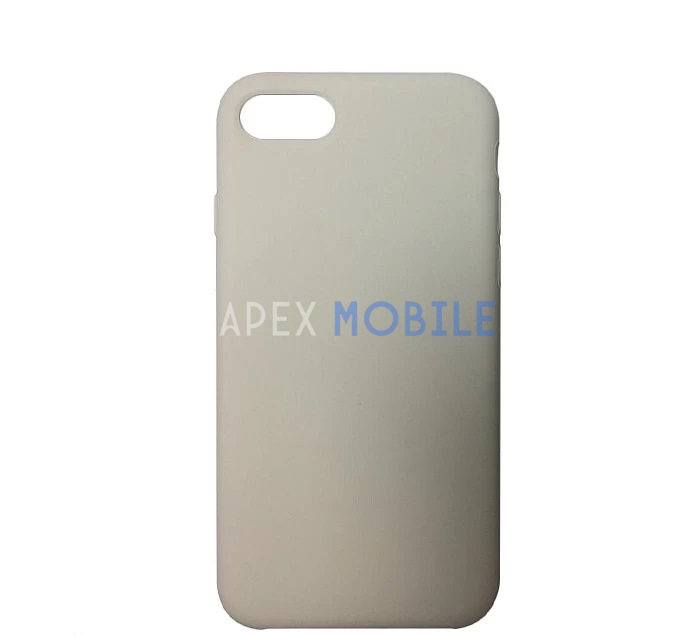 Чехол Silicone Case для iPhone SE2 / 7 / 8 (кремовый)